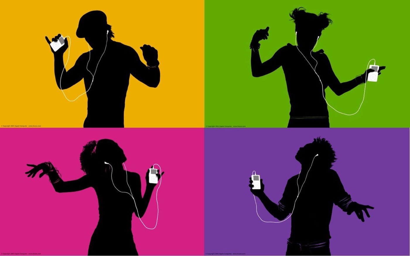 iPod-Silhouetten-Werbung