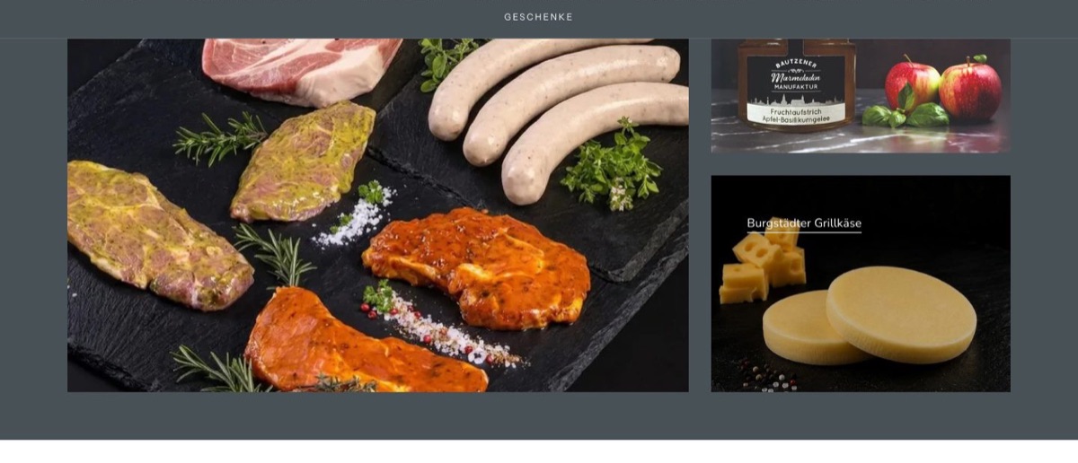 Neuheiten im Onlineshop von Burgstädter Beef