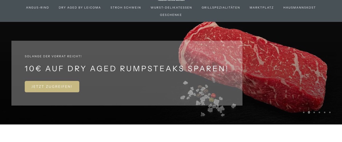 Startseite von burgstaedter-beef.de
